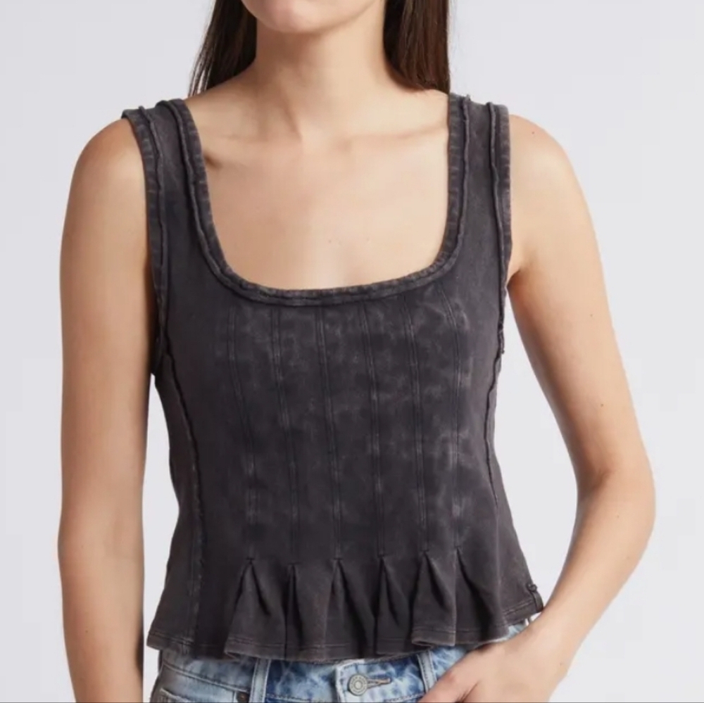 Free People Roller Peplum tank top! NWT! - Picture 4 of 6